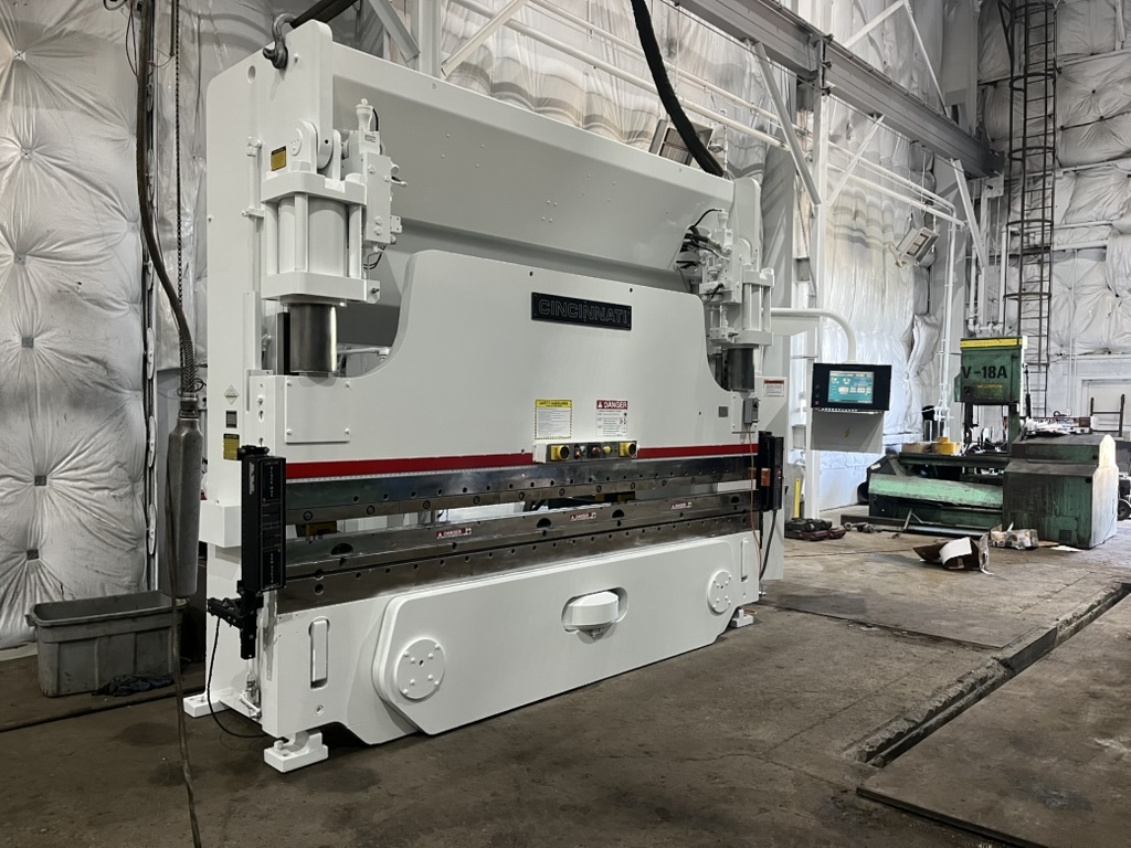 175 Ton X 12’  Cincinnati 175AF10  Autoform CNC Hydraulic Press Brake